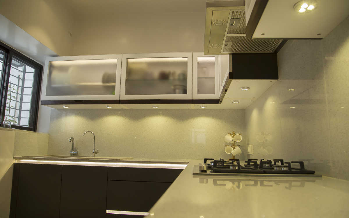 matt modular kitchen