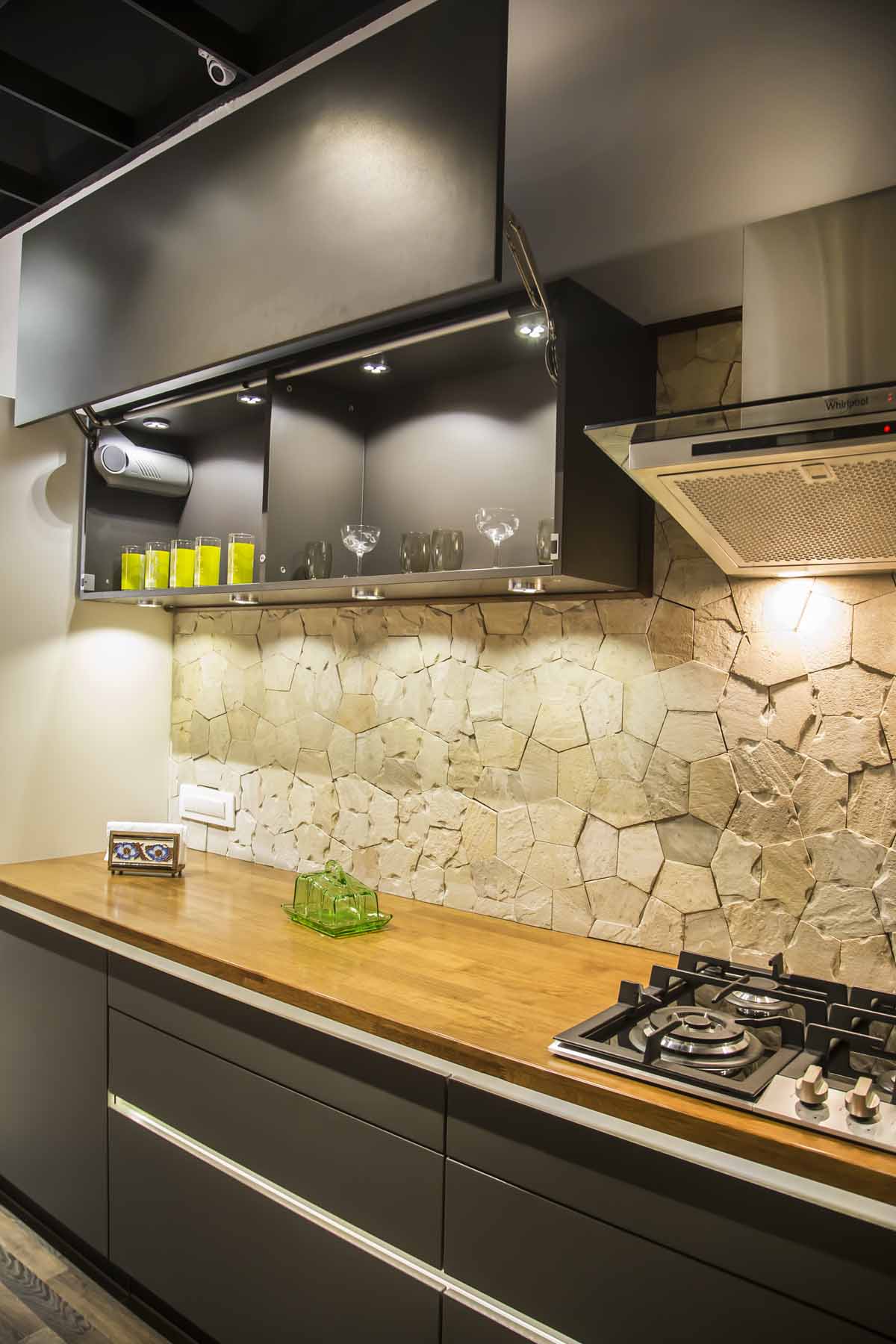 matt modular kitchen